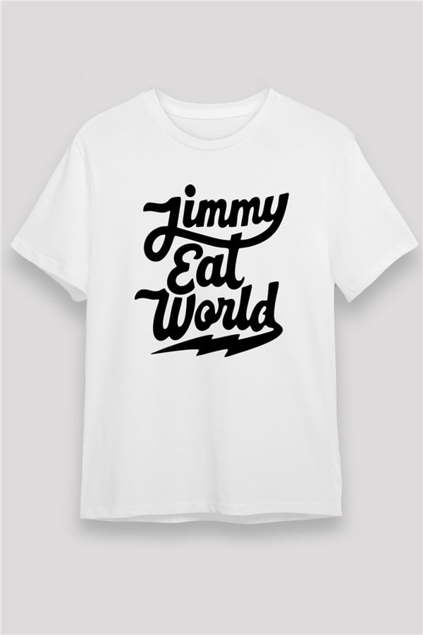 Jimmy Eat World White Unisex T-Shirt