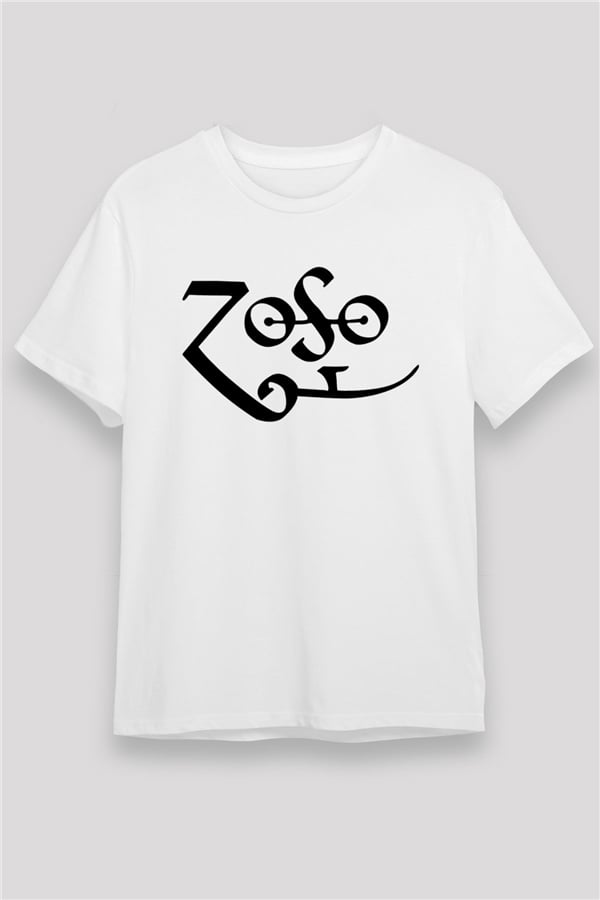 Jimmy Page White Unisex T-Shirt