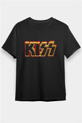 Kiss Black Unisex T-Shirt