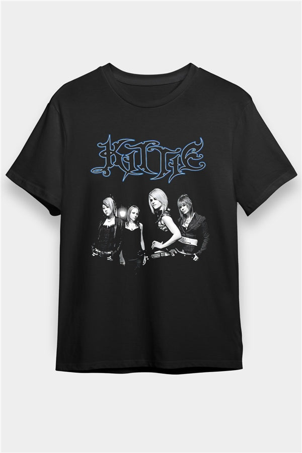 Kittie Graphic Unisex Black T-Shirt