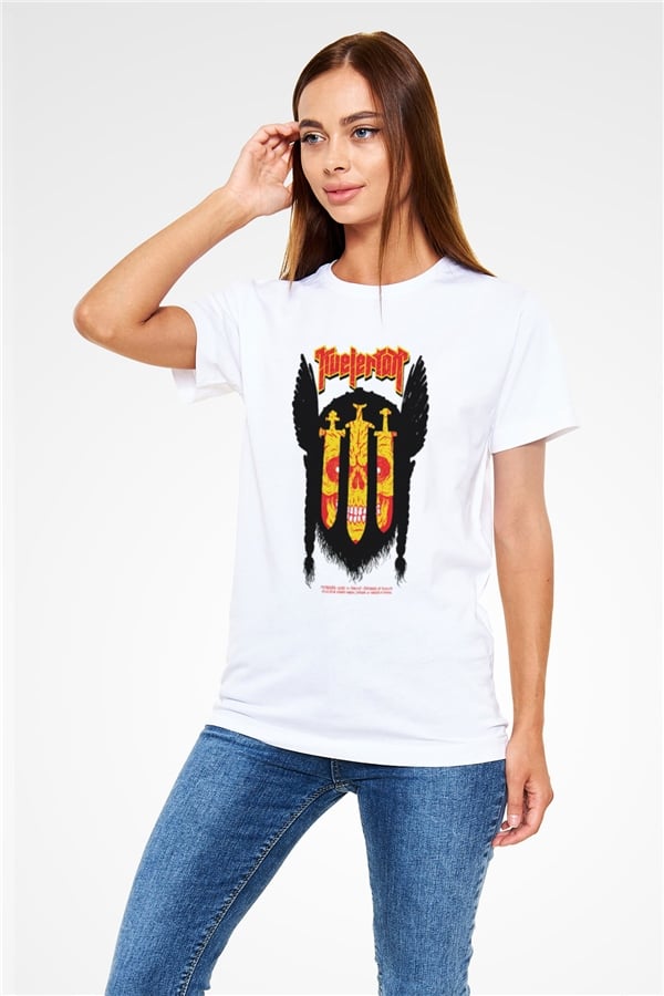 Kvelertak White Unisex T-Shirt