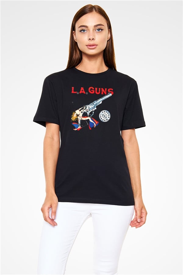L.A. Guns Black Unisex T-Shirt