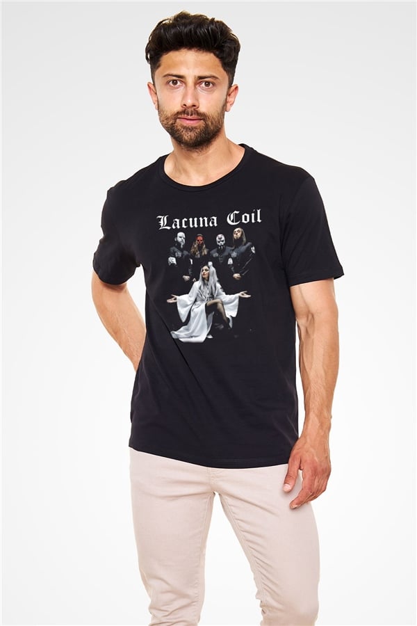 Lacuna Coil Black Unisex T-Shirt