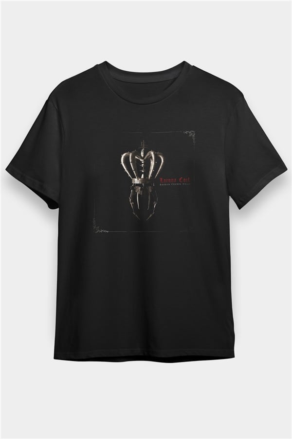 Lacuna Coil Black Unisex T-Shirt