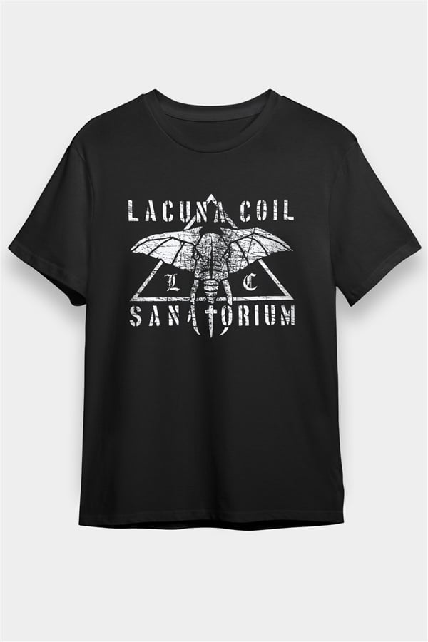 Lacuna Coil Black Unisex T-Shirt