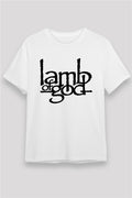 Lamb of God White Unisex T-Shirt