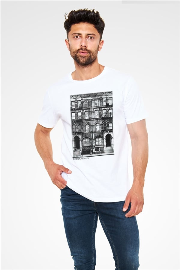 Led Zeppelin White Unisex T-Shirt
