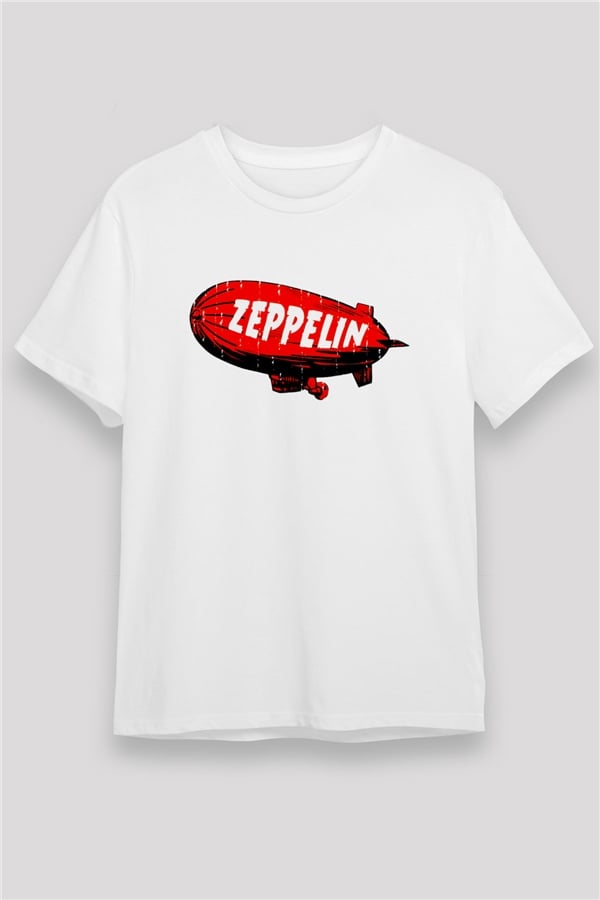 Led Zeppelin White Unisex T-Shirt