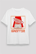 Led Zeppelin White Unisex T-Shirt