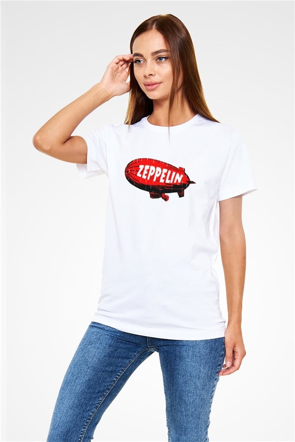 Led Zeppelin White Unisex T-Shirt