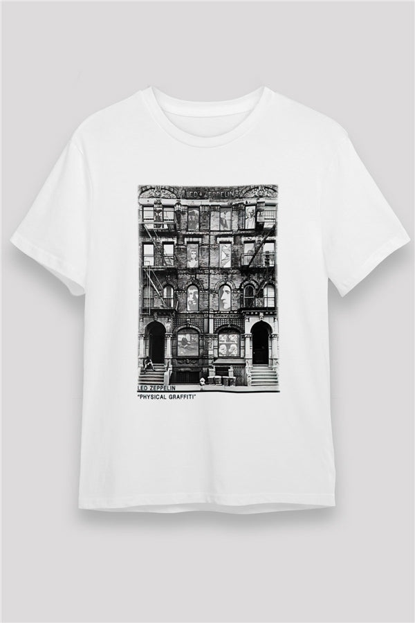 Led Zeppelin White Unisex T-Shirt