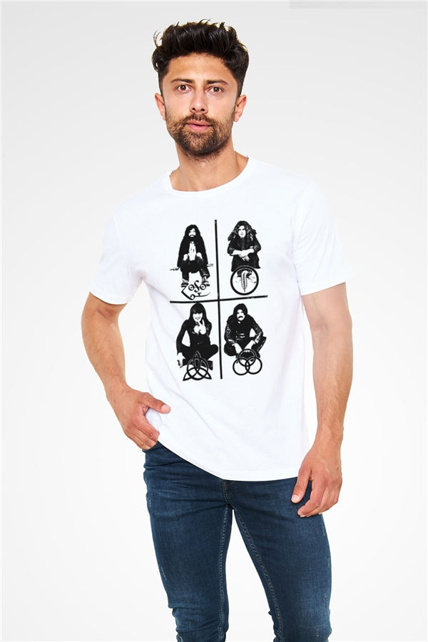 Led Zeppelin White Unisex T-Shirt