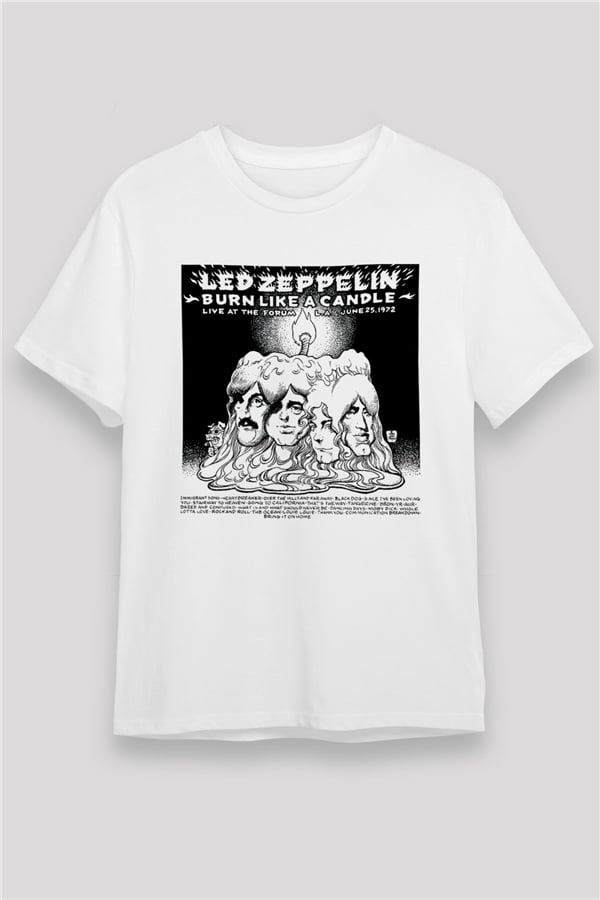 Led Zeppelin White Unisex T-Shirt