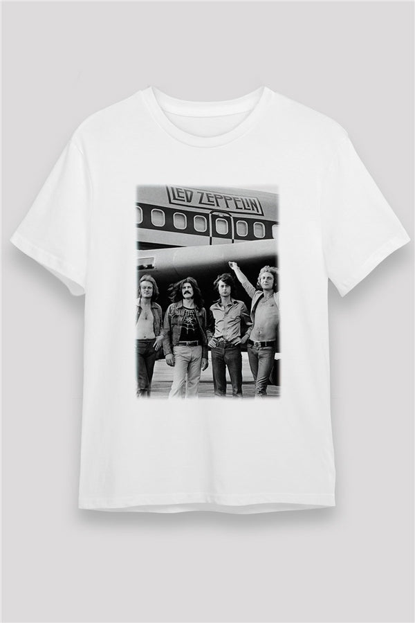 Led Zeppelin White Unisex T-Shirt
