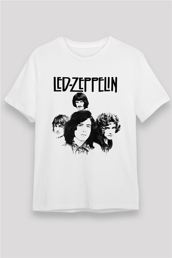 Led Zeppelin White Unisex T-Shirt