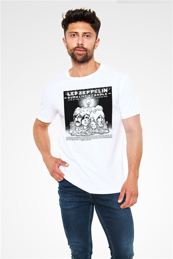 Led Zeppelin White Unisex T-Shirt