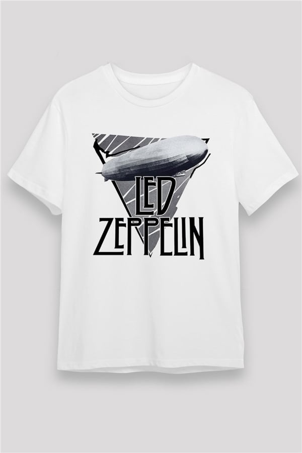 Led Zeppelin White Unisex T-Shirt