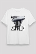 Led Zeppelin White Unisex T-Shirt