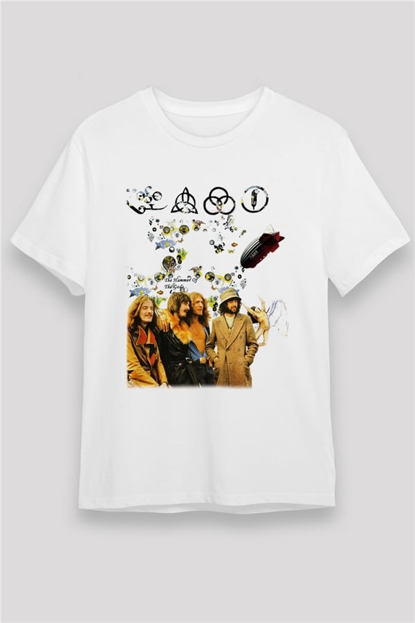 Led Zeppelin White Unisex T-Shirt