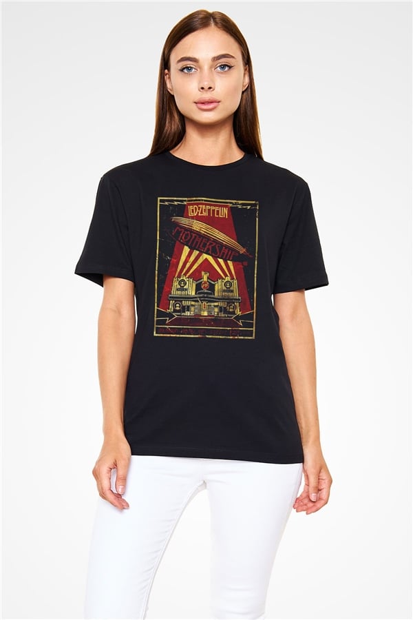 Led Zeppelin Mothership Black Unisex T-Shirt
