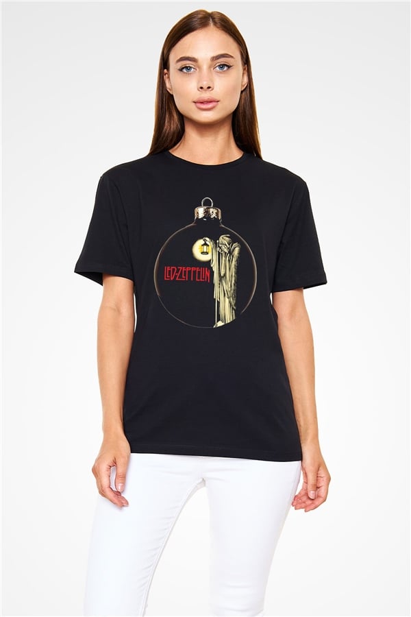 Led Zeppelin Black Unisex T-Shirt