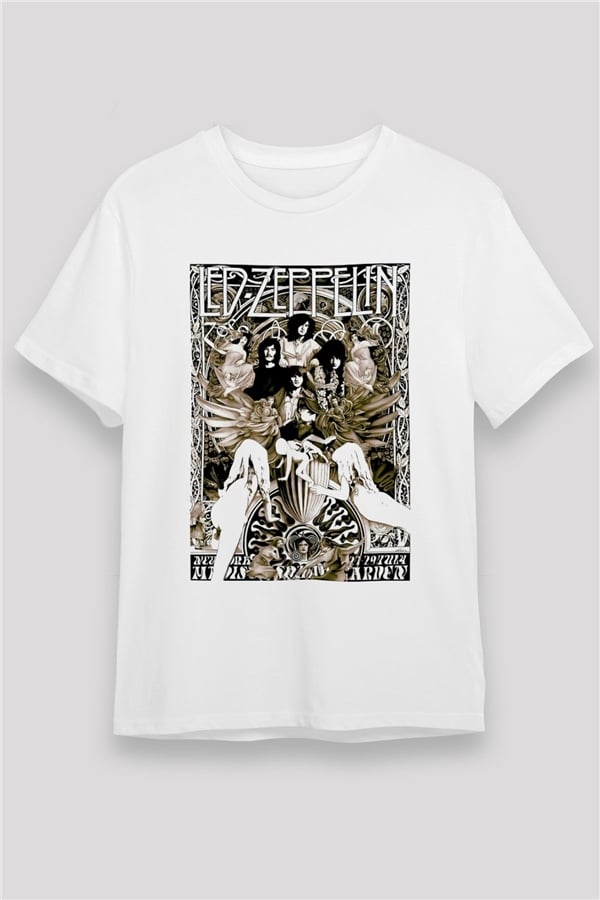 Led Zeppelin Black Unisex T-Shirt