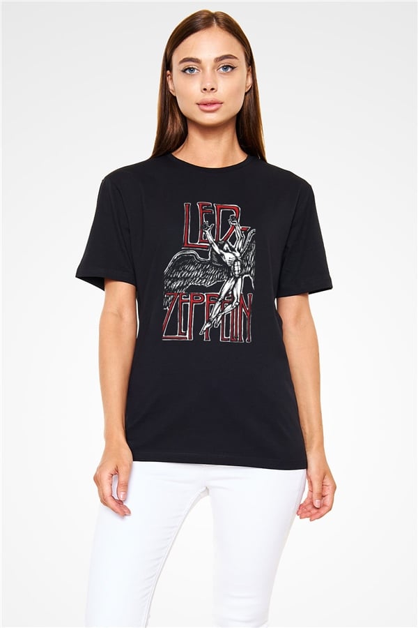 Led Zeppelin Black Unisex T-Shirt