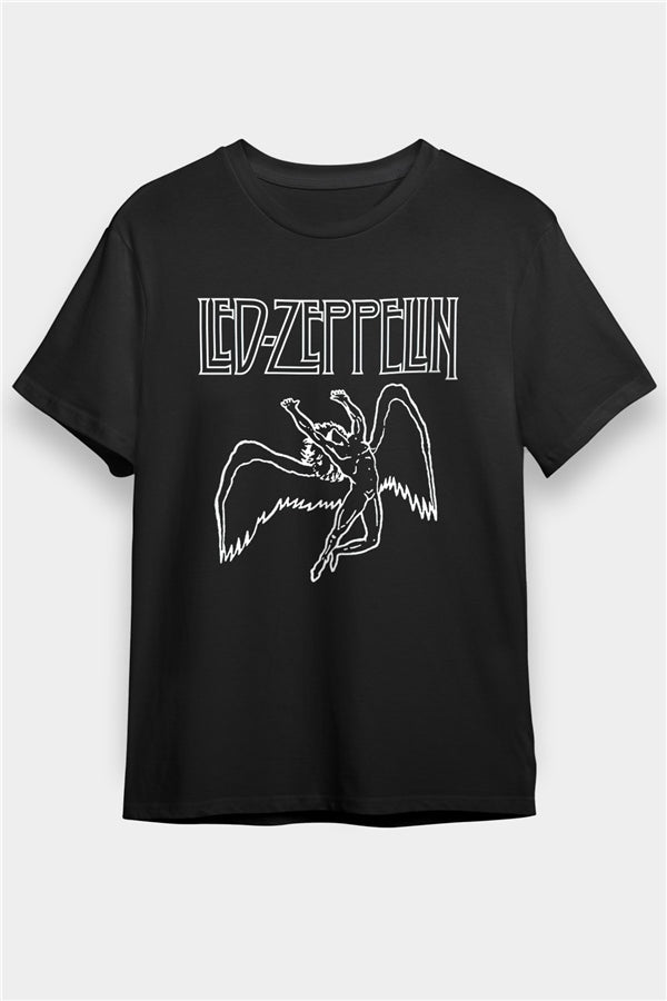 Led Zeppelin Black Unisex T-Shirt