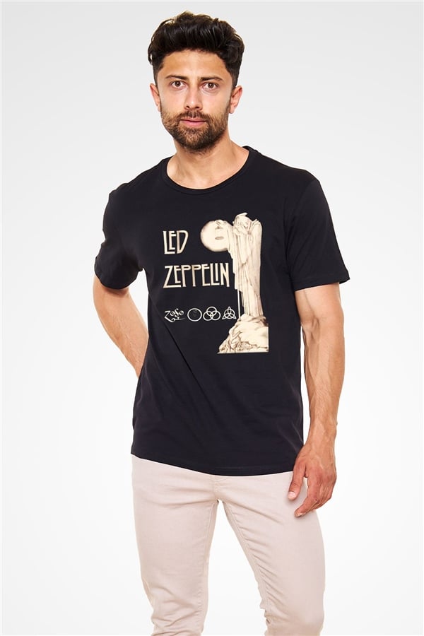 Led Zeppelin Black Unisex T-Shirt
