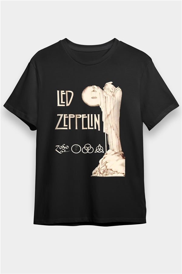 Led Zeppelin Black Unisex T-Shirt