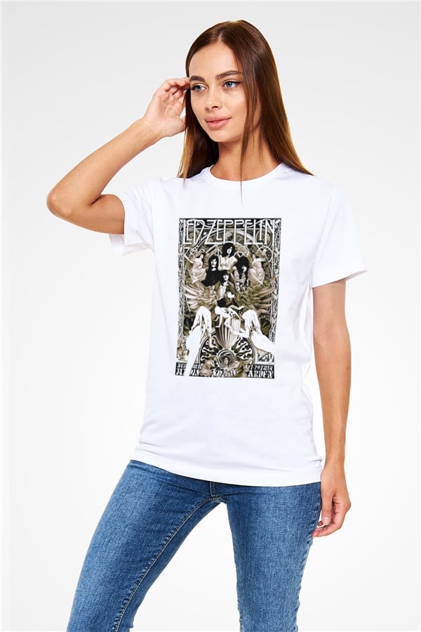 Led Zeppelin Black Unisex T-Shirt