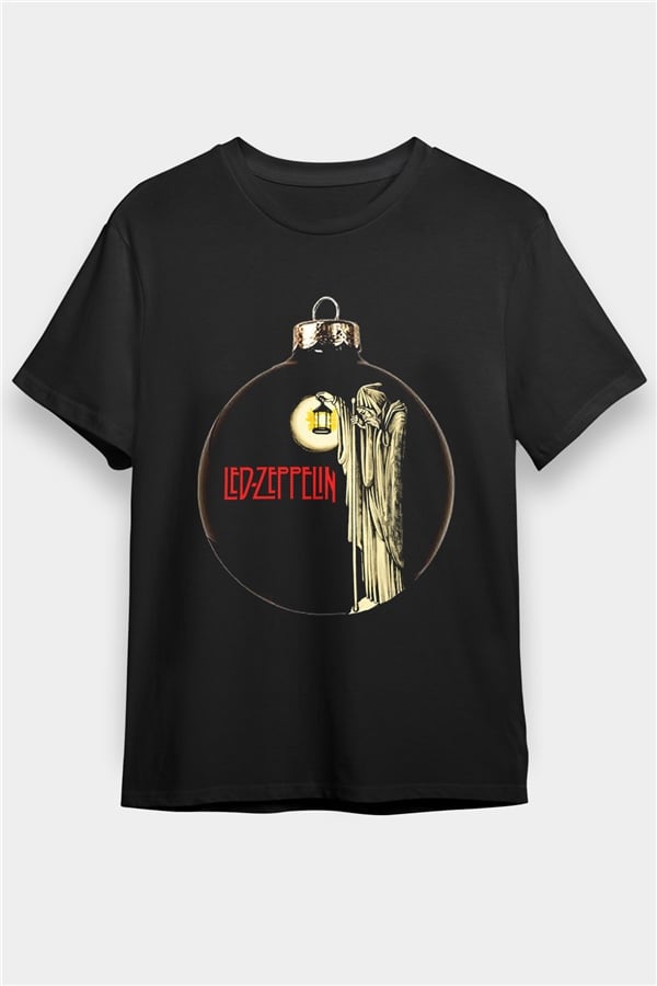 Led Zeppelin Black Unisex T-Shirt