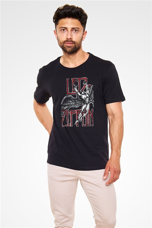 Led Zeppelin Black Unisex T-Shirt