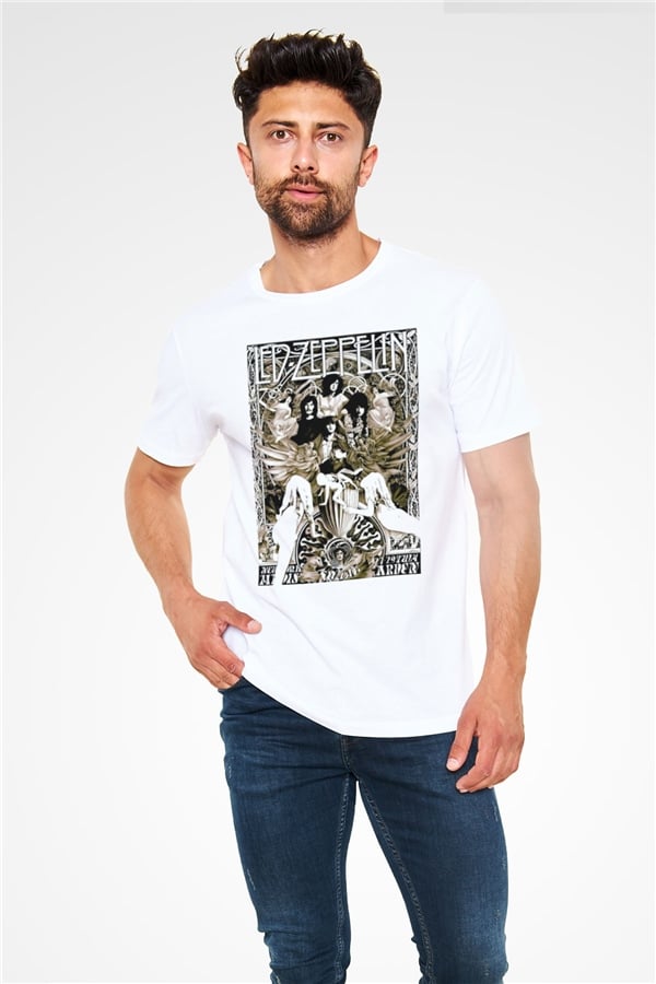 Led Zeppelin Black Unisex T-Shirt