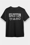 Led Zeppelin Black Unisex T-Shirt