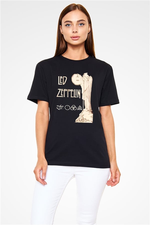 Led Zeppelin Black Unisex T-Shirt