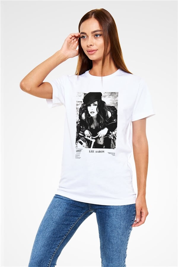 Lee Aaron White Unisex T-Shirt