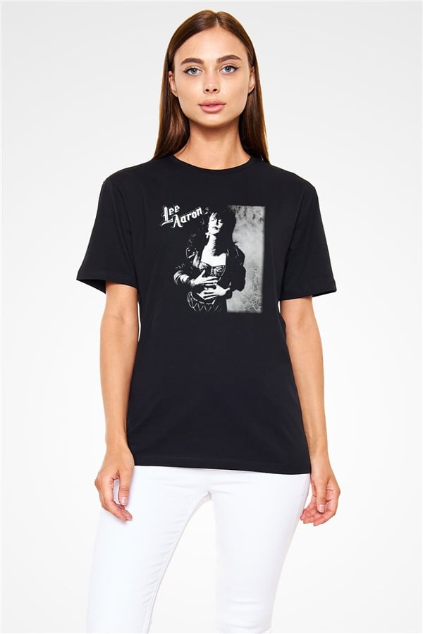 Lee Aaron Black Unisex T-Shirt