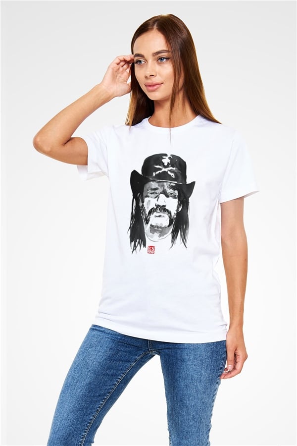 Lemmy White Unisex T-Shirt