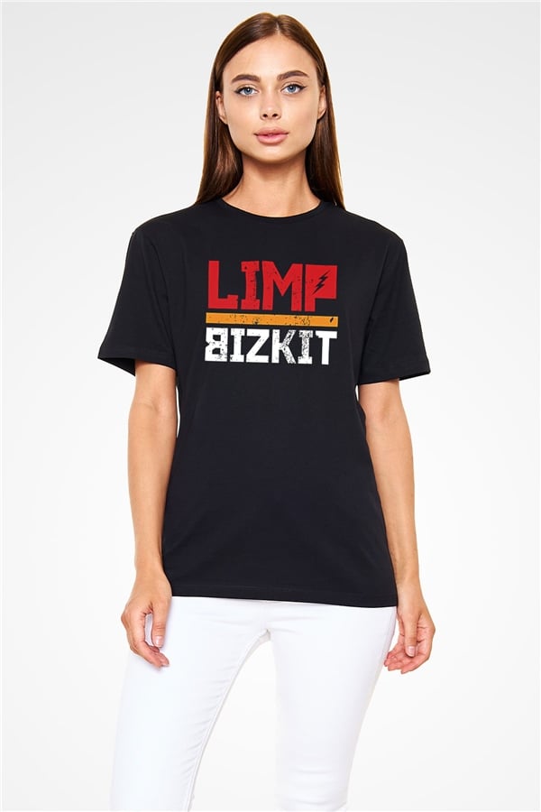 Limp Bizkit Printed Unisex Black T-Shirt