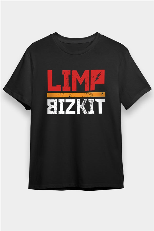 Limp Bizkit Printed Unisex Black T-Shirt