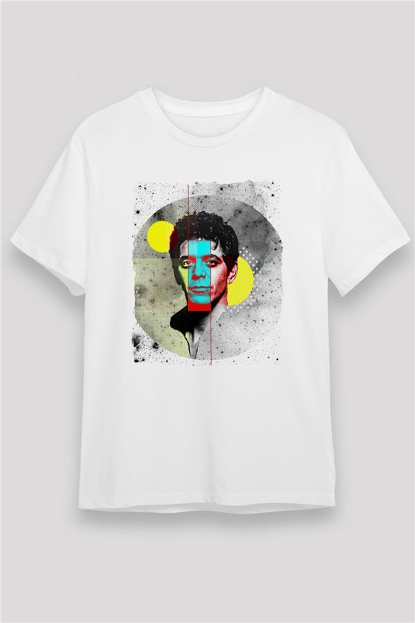 Lou Reed White Unisex T-Shirt