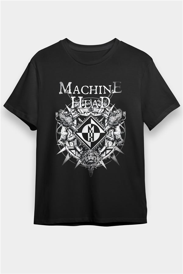 Machine Head Black Unisex T-Shirt