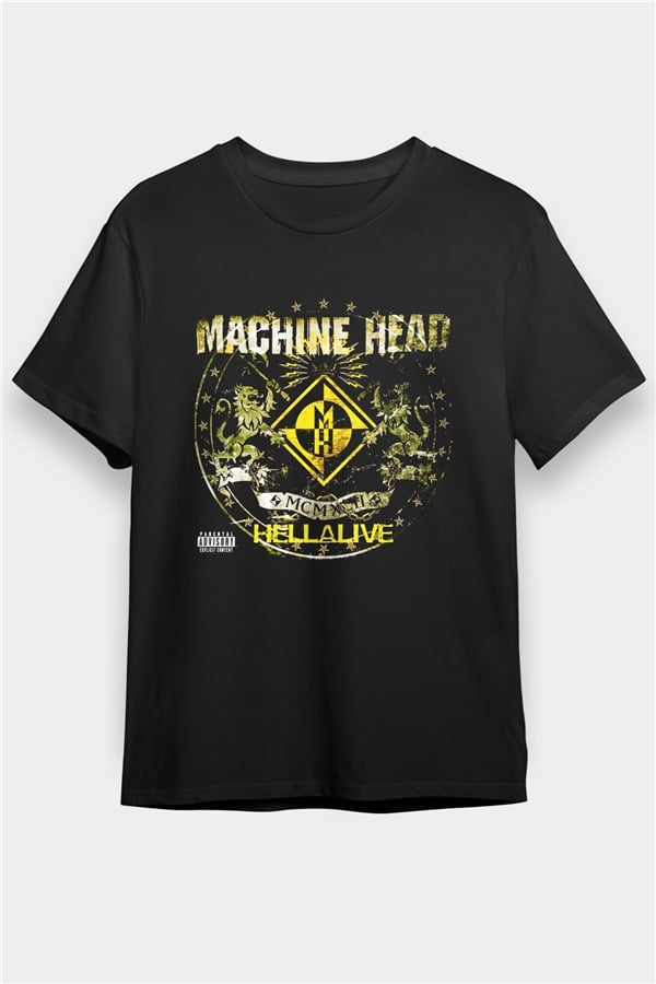 Machine Head Black Unisex T-Shirt
