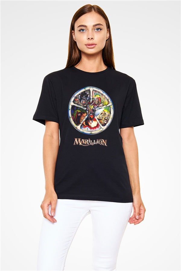 Marillion Printed Unisex Black T-Shirt