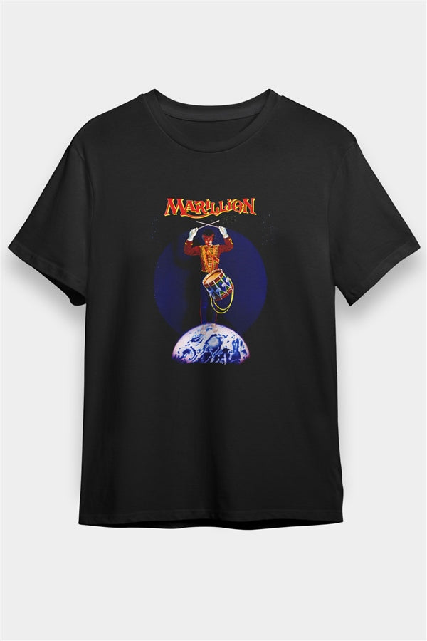 Marillion Printed Unisex Black T-Shirt