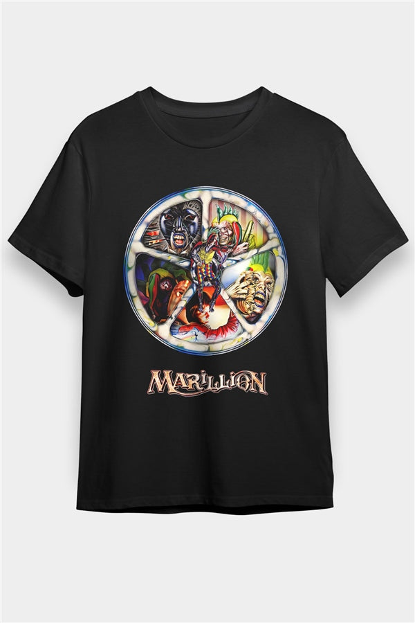 Marillion Printed Unisex Black T-Shirt