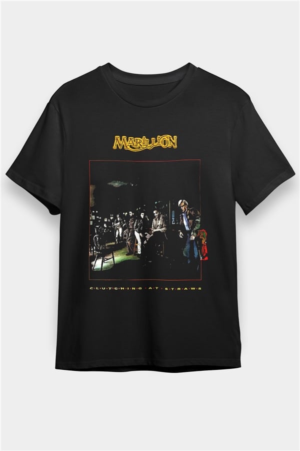 Marillion Printed Unisex Black T-Shirt