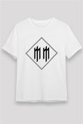 Marilyn Manson White Unisex T-Shirt