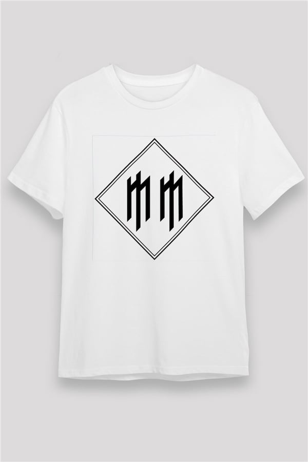 Marilyn Manson White Unisex T-Shirt